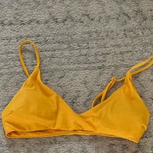 shein yellow bikini